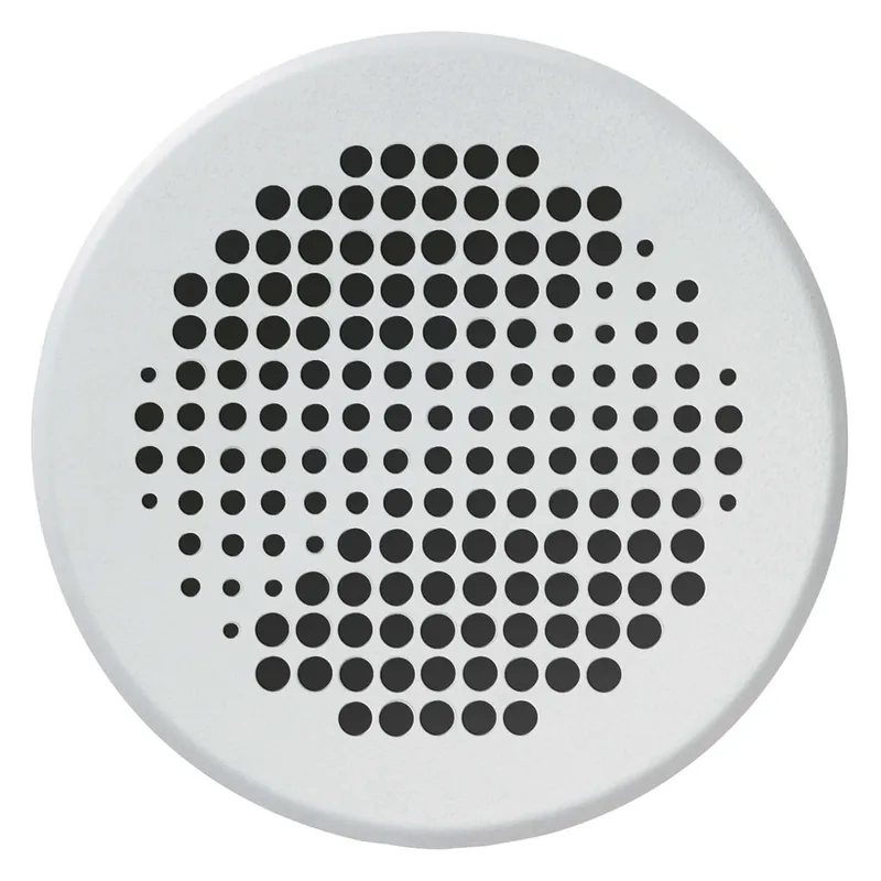 Vaillant Design Abdeckblende rund Durchmesser 125 mm Wave weiß