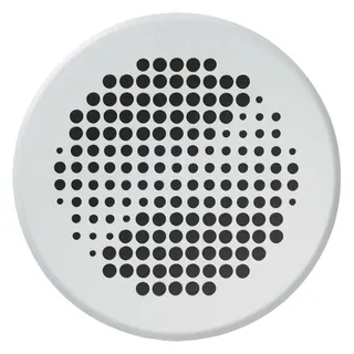 Vaillant Design Abdeckblende rund Durchmesser 125 mm Wave weiß
