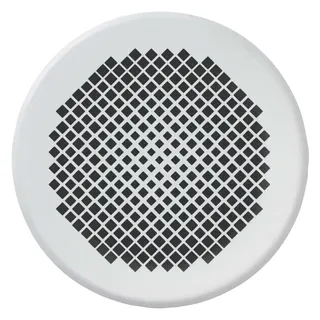 Vaillant Design Abdeckblende rund Durchmesser 125 mm Square weiß