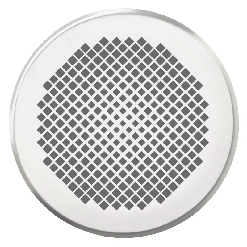 Vaillant Design Abdeckblende rund Durchmesser 125 mm Square Edelstahl