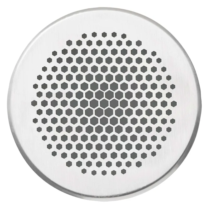 Vaillant Design Abdeckblende rund Durchmesser 125 mm Industrial Edelstahl