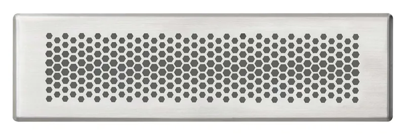 Vaillant Design Abdeckblende rechteckig Industrial Edelstahl