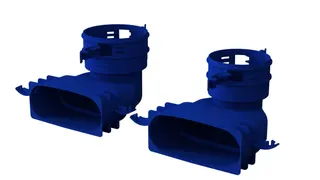 Kermi x-well Anschlusssystem rund Anschluss Verteiler/Samm. 90 Grad, NW 75 – Bild 2