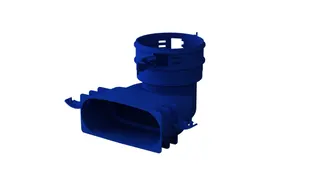 Kermi x-well Anschlusssystem rund Anschluss Verteiler/Samm. 90 Grad, NW 75 – Bild 4