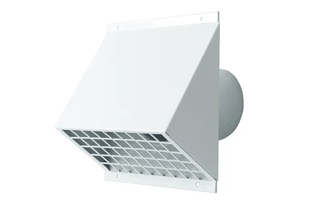 Kermi x-well Wetterschutzgitter NW 180, Aluminium, weiß lackiert