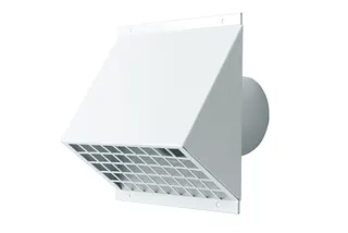 Kermi x-well Wetterschutzgitter NW 180, Aluminium, weiß lackiert