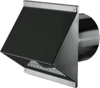 Wolf CWL Wandhaube DN 125, schwarz Nr. 2575806