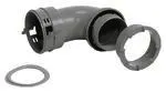 Vaillant Anschlussadapter 90 Grd., zum Anschluss eines flexiblen Luftschlauches – Bild 2
