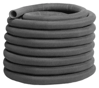 VA Flexibler Luftschlauch grau Durchmesser 75/62 mm (40 m)