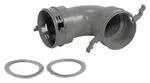 Vaillant Bogen 90 Gr. ohne Befestigungs- sockel Durchm. 75/62 mm mit Dichtungen – Bild 2