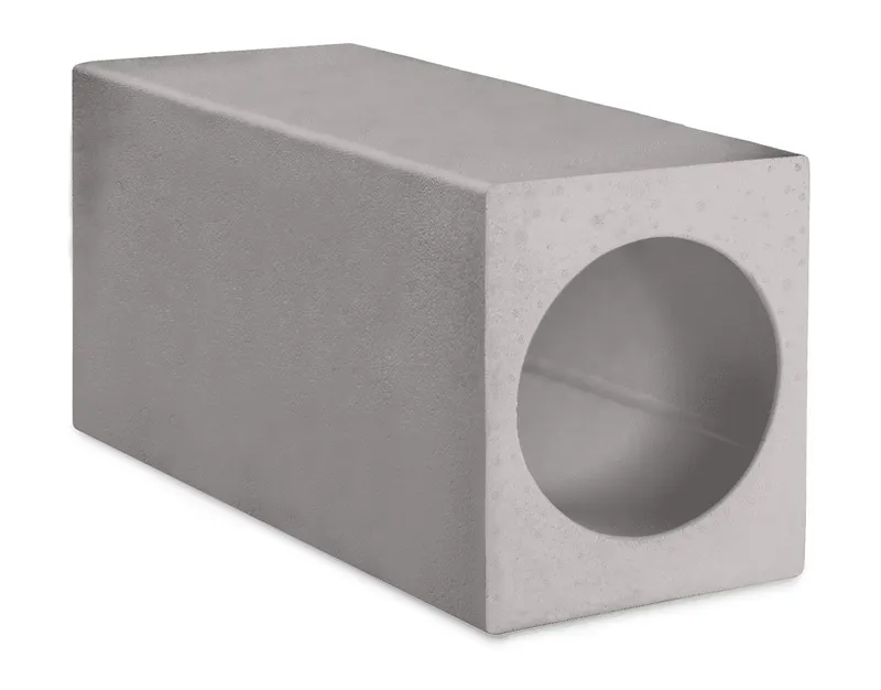 Lunos Wandeinbaugehäuse 9/MRD Gefälle außen, aus EPS 240x210x500mm, 41139