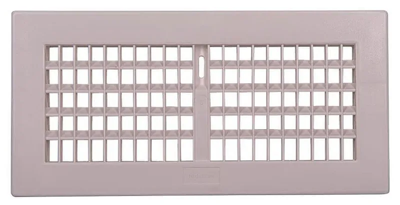 Pluggit Abdeckgitter Standard, Nr. PL120 Kunststoff, weiß