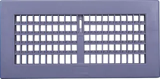 Pluggit Abdeckgitter Standard, Nr. PL120 Kunststoff, weiß – Bild 2