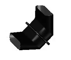 Pluggit Bogen oben 90 Grad für PK200 Nr. BO090200