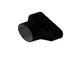 Pluggit Kanalanschluss (PK200 auf DN80) Nr. KA080-200