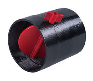 Pluggit Rundrohrventil NW75 Nr. RD75