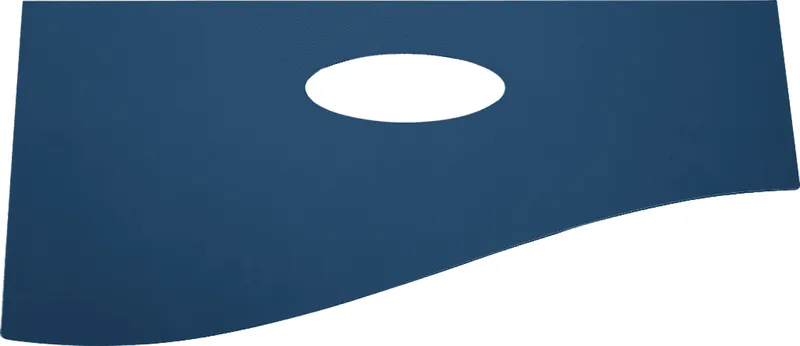 Pluggit Frontblende für Filter- und Displayabdeckung grau, AP13-16