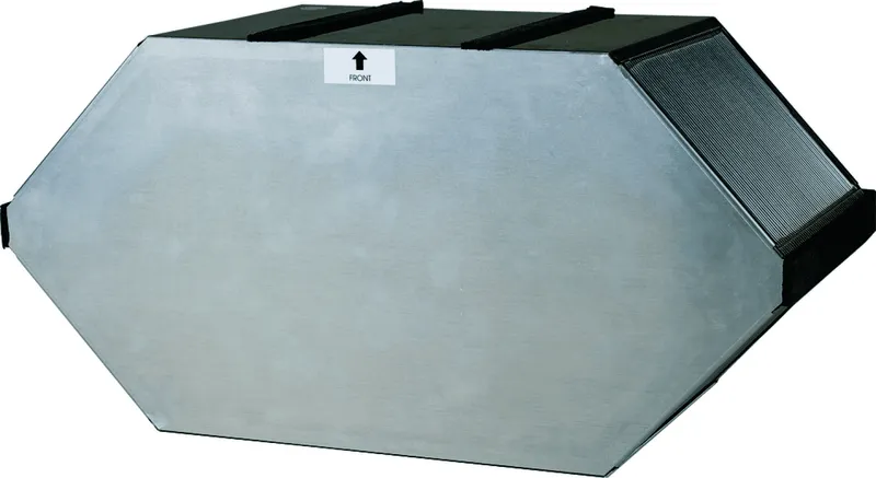 Pluggit Kreuz-Gegenstromwärmetauscher aus Aluminium, AP13-11