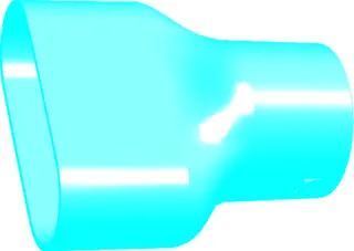 Pluggit Kanalanschluss von PK150 auf PKR75 (Nippel/Muffe), Nr.KA75-152 – Bild 2