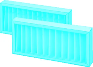 Pluggit G4-Kassettenfilter für AP280 AP300(N) (1Set=2 Stück), Nr. APFG4-300