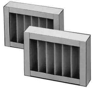 Pluggit G4-Kassettenfilter für AP180 (1 Set = 2 Stück), Nr. APFG4-180