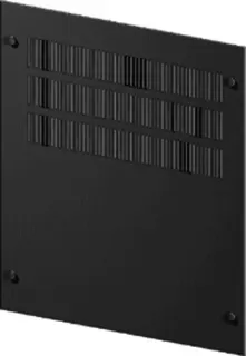 Pluggit Blende Metall pulverbeschichtet weiß (RAL9010) für PM820, Nr. BW820