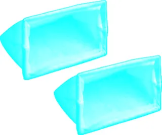 Pluggit Ersatzfilter G3 (1 Set=2 Stück) für AE97D, Nr. AEFG3-003D – Bild 2