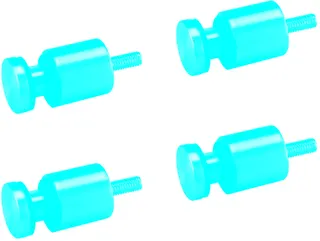 Pluggit Punkthalterungs-Set für Blende BG820/BG821, Nr. PH820 – Bild 2