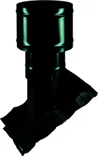 Pluggit Dachhaube Steildach NW180 Stahlblech,Alu-Zinkbeschichtung, DHBS180