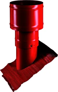 Pluggit Dachhaube Steildach NW180 Stahlblech,Alu-Zinkbeschichtung, DHBR180 – Bild 2