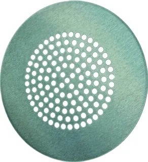 Pluggit Edelstahlblende Dm 200mm Design Circle, Rundloch ohne Filter, EVBP6 – Bild 2