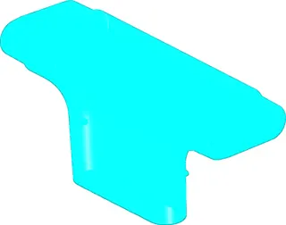 Pluggit refresh T-Stück seitlich für PK150/PK200, Nr.TSS150-200-150