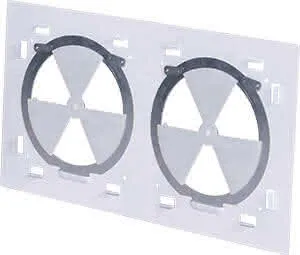 Pluggit iconVent evo Montagegrundplatte DUO, Nr. ICVEDGP
