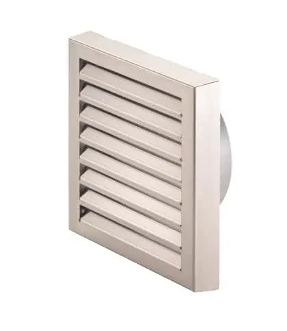 Zehnder Lüftungsgitter für Wandeinbau DN 125, Nr.990430250