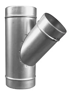 Zehnder Wickelfalz T-Stück 45 Grad DN 160, Nr. 990326301