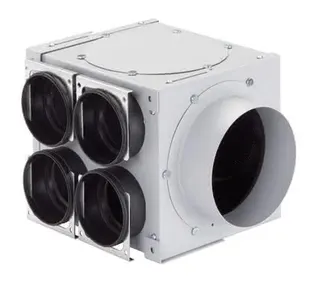 Zehnder Modul-Verteilkasten 4-fach DN 160, 4x90, Nr. 990323061