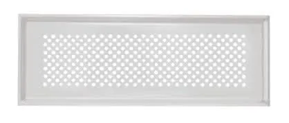 Zehnder Design-Abdeckgitter Aufputz Pisa 350x130mm edelstahl, Nr.990322083