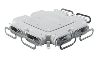 Zehnder Verteiler flat 51 6-fach Nr.990322030