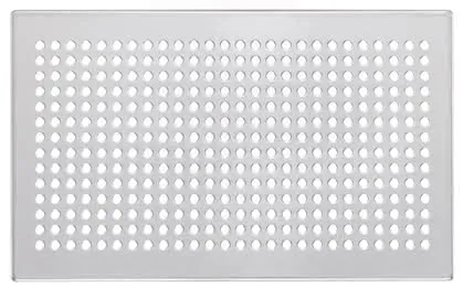 Zehnder Design-Abdeckgitter Aufputz Roma Edelstahl, 26x16cm, Nr.990320610