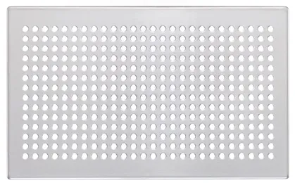 Zehnder Design-Abdeckgitter Aufputz Roma weiß, 26x16cm, Nr.990320611