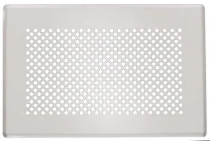 Zehnder Design-Abdeckgitter Aufputz Pisa weiß, 26x16cm, Nr.990320621