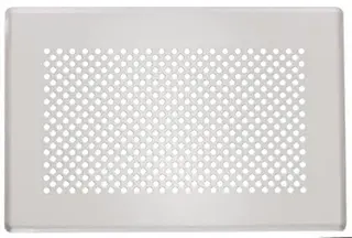Zehnder Design-Abdeckgitter Aufputz Pisa weiß, 26x16cm, Nr.990320621