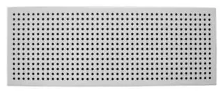 Zehnder Design-Abdeckgitter Zu-/Abluft Roma Edelstahl, 43x16cm, Nr.990320617