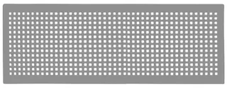 Zehnder Design-Abdeckgitter Zu-/Abluft Torino weiß, 43x16cm, Nr.990320636
