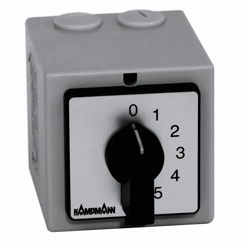 Kampmann 5-Stufen-Schalter Aufputz, Nr. 196000100925