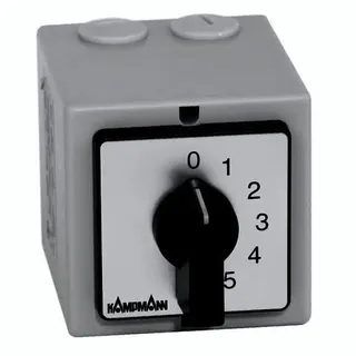 Kampmann 5-Stufen-Schalter Aufputz, Nr. 196000100925 – Bild 2