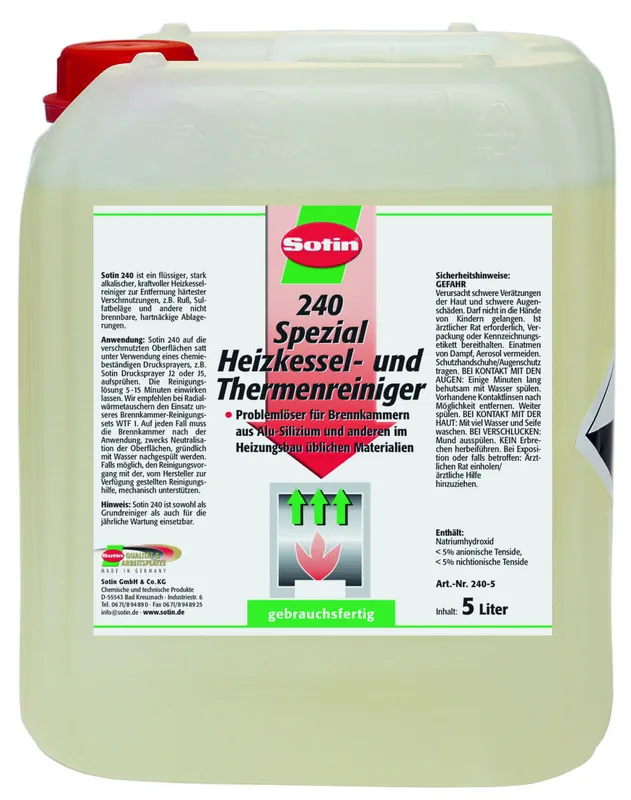 Sotin240SpezialHeizkessel-undThermenrein 5 ltr Kanister