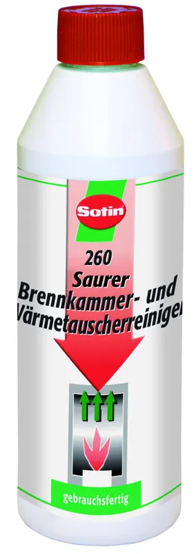 Sotin 260 Saurer Brennkammer- und Wärmetauscherreiniger,500mlSpritzflasche