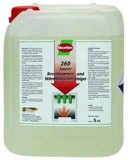 Sotin 260 Saurer Brennkammer- und Wärmetauscherreiniger, 5 ltr Kanister