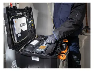 Testo Basis-Set 324, 0563324070 Netzt.,Stufenstopfen,Prüfpumpe,Koffer – Bild 3